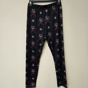 Star Wars Darth Vader Leggings Black L NWOT